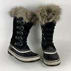 Sorel Joan of Arctic women's size 6 black waterproof tall winter boots shoes