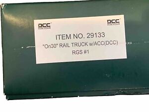 On30 Bachman Rail truck New In Package Not Tested DCC No Sound