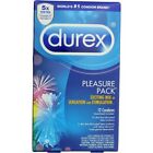 4 Pack Durex Pleasure Pack Pleasure Pack Latex Condoms, 12 Ct