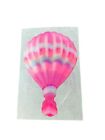 New ListingVintage 1982 Lisa Frank 3” Sticker Pink Hot Air Balloon With Bear