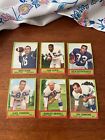New Listing1963 Topps Football Detroit Lions Lot (6 Cards) #25 -#30