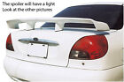 UNPAINTED GREY PRIMER UCI SUPER TOURING RACING UNIVERSAL WING SPOILER (For: CRX)