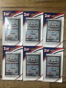 New Listing2021 Topps Chrome NPB Blister Two Pack Lot 6 Ct Sealed New