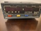 vintage taxi meter Pulsar 2010 R With Printer 90’s Nyc Taximeter Yellow Cab Rare