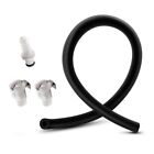 Vacuum Penis Pump Accessory Kit Silicone Air Hose O-Ring + Male + Female Fitting