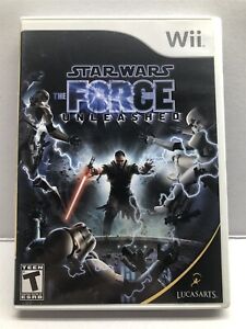 Nintendo Wii - Star Wars The Force Unleashed - Complete w/ Manual - Tested