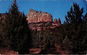 Red Sandstone Canyon Oak Creek Flagstaff Arizona Highway 89 Vintage Postcard Vtg