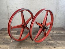 20” Lester Red Bmx Mags Vintage Old School