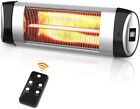 Wall Mounted Infrared Heater, Electric 1500W, 3 Heat Setting, Fast w/ Remote #32
