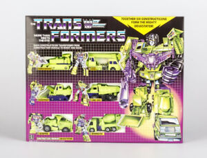 Transform G1 Devastator complete reissue brand new WITH BOX free shipping