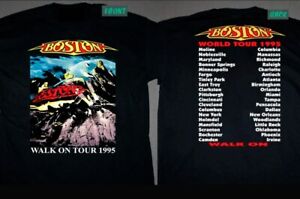 Boston Walk 1995 Tour Band Vintage T-Shirt Rock 90s Fans Music Concert Shirt