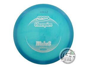 USED Innova Champion Mako3 180g Teal Weave Foil Midrange Golf Disc
