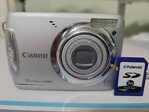 Canon PowerShot A480 10.0MP  Digital Camera - with 1GB Sim Card!