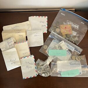 New ListingForeign Coins Lot World Travel Collection