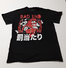 Spencers Bad End T Shirt Adult Mens Medium M Black Anime Short Sleeve Kanji Logo