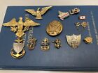 WW2 Mix Lot Homefront Sweetheart Pins US Navy Army Military medals WWII Jewelry