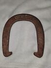Vintage Craftsman Red Metal Pitching Horseshoe W/ Possible Error AS Shown