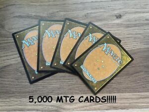5000 BULK MTG CARDS