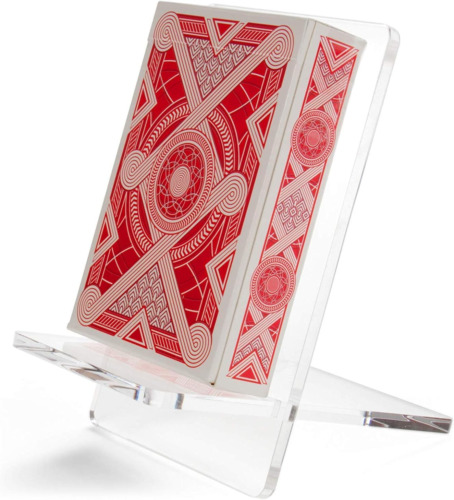 Acrylic Single Deck Playing Card Display Stand