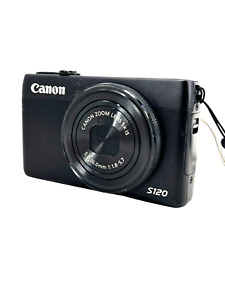 Canon Power Shot S120 Compact Digital Camera Black 12.1MP
