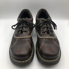 Vintage Dr. Martens Y2K Leather Oxford Chunky Platform Shoes M 9/W 10.5-11