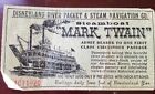 Vintage 1955 Disneyland Ride Tickets Frontierland Railroad Mark Twain Steamboat
