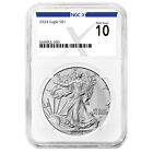 2024 $1 American Silver Eagle NGCX MS10 X Label