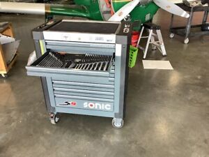 Sonic S9 rolling toolbox with aviation tool kit. - Lightly used - $4500