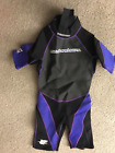 Maui and Sons Shorty Wetsuit Black, Blue LN Youth size 12 LN