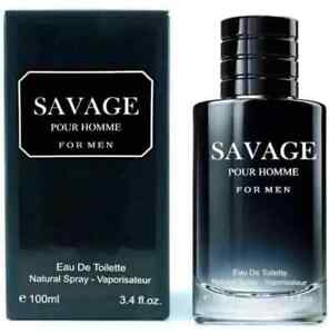 Savage for Men- 3.4 Oz Men's Eau De Toilette . Men's Casual Cologne, not Sauvage