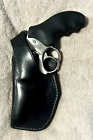 DON HUME BLACK LEATHER HOLSTER - NEW VINTAGE LH MODEL H719 NO 1  2 1/2