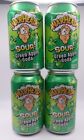 🔥 4x 12oz Cans Warheads Green Apple Sour Soda 🔥Classic Warhead Flavor 10/24/25
