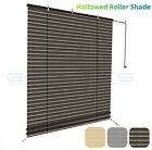 Roller Shade Hollowed Roll Up Shade Porch Blind for Yard Outdoor Patio Balcony