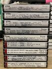 LOT OF 9-TDK SA-X 100 IEC Type II High Bias Audio Cassette Tapes, Sold As Blanks