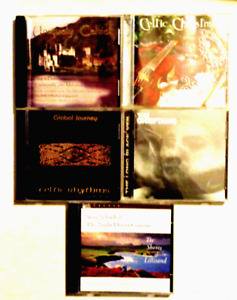 LOT OF 5 CELTIC CDS CHIEFTAINS TAHENY & REID STEVE SCHUCH & NIGHT HERON CONSORT