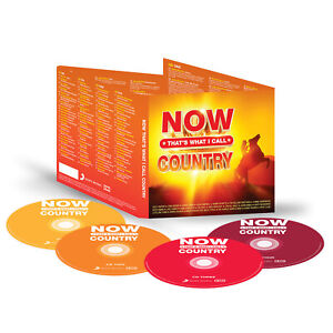 Various Artists NOW That's What I Call Country (CD) 4CD (UK IMPORT)
