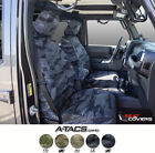 CAMO FRONT SEAT COVERS for the 2016-2023 Toyota Tacoma, Green Atacs FG Camo