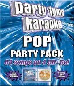 Party Tyme Karaoke: Pop Party Pack - Audio CD By Party Tyme Karaoke - VERY GOOD