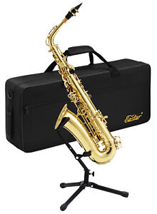 🎷 Eastar Alto Saxophone E Flat F Key Student School Band Alto Sax | Refurbished
