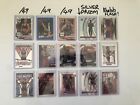 Panini  UFC  Card Lot numbered cards and silver/flash