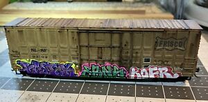 Ho Scale Weathered And Hand Painted Boxcar