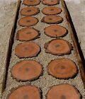 Cut Redwood Stepping Stones/ Man Made Stone Redwood Rounds