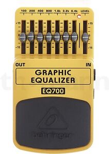 BEHRINGER / EQ700 Graphic Equalizer 7 Band Graphic Equalizer Guitar Effect Pedal