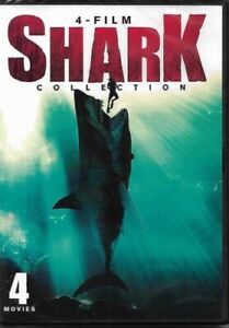 Shark Attack 4 Film Collection DVD (Disc Only) Shark Attack 2 & 3 and Shark Zone