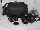 New ListingCanon EOS Rebel T3i 18MP SLR Camera with EFS- Lens and Bag and Charger -Tested