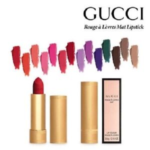 Gucci Rouge A Levres Mat Lip Colour  3.5g/0.12oz New with Box Pick Your Color