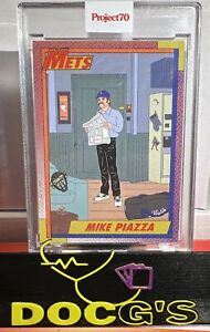 Mike Piazza 197 2021 Topps Project 70 by Oldmanalan (1990 Topps) - PR: 1,471