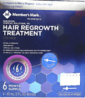 Member's Mark 5% Minoxidil Topical Hair Regrowth Treatment 1- 6 Months Exp 06/25