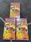 Vintage 1998 Pokemon Fashion Victims VHS Tape New/Sealed Lot Of 3