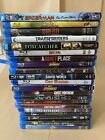 New Listing20 Movie Mixed Blu-ray Lot - Complete Good Shape- Great For Resellers - Lot K
